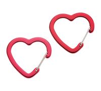 EDELRID Moschettone Corazon, Unisex, Rosso Fuoco, Stück