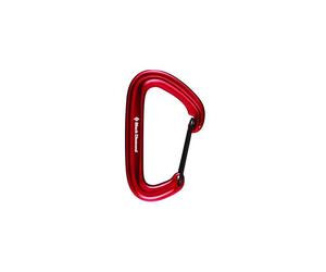 Moschettone Black Diamond Litewire (rosso) Taille unique