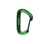 Moschettone Black Diamond Litewire (verde) Taille unique