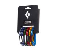 Black Diamond Mini Wire Snap Hook 6 Units Multicolor
