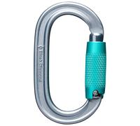 Black Diamond - Oval Triple Lock Carabiner - Moschettoni a chiusura grigio