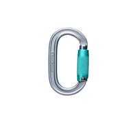 Moschettone black diamond oval triple lock blu