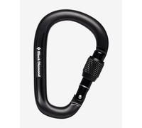 Moschettone Black Diamond Pearlock Screwgate Carabiner nero