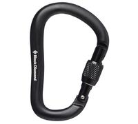Moschettone Black Diamond RockLock Screwgate Colore: nero