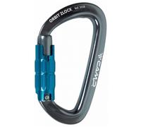 Moschettone Camp Orbit 2Lock - Gun Metal / Blue Colore: grigio/blu