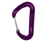 Moschettone Carabiner Aether Viola 28g - Leggero e Sicuro con Resistenza 21kN per Scalate