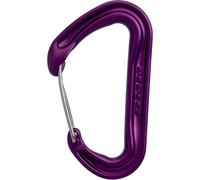 Moschettone Carabiner Aether Viola 28g - Leggero e Sicuro con Resistenza 21kN per Scalate - Viola