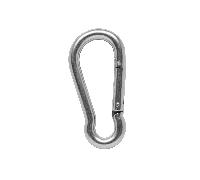 Moschettone Classico in Acciaio Inox AISI 316 - 140 mm.