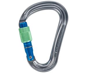 Moschettone Climbing Technology Warlock Colore: grigio/blu