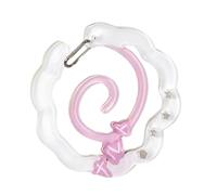 Moschettone Clip Per Chiavi E Piccoli Oggetti Pendente Acrilico Per Zaino Manuale Decorazione Ita Bag Fibbia Accessorio Alla Moda Gioventù Accessori