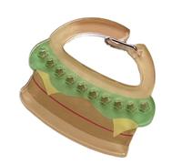 Moschettone Clip Per Chiavi E Piccoli Oggetti Pendente Acrilico Per Zaino Manuale Decorazione Ita Bag Fibbia Accessorio Alla Moda Gioventù Accessori