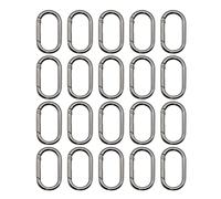 Moschettone Clip Zinco - Lega Zaino Spring Hooks, Portatile Outdoor Connect, Strumento Campeggio Viaggi Escursioni | Campeggio Viaggi Escursionismo Ciclismo Zaino Premium