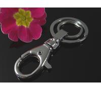 Moschettone Con Anello Per Chiavi 76Mm 1-60 Pz. Gancio Moschettone, SR-10