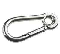 Moschettone con occhio chiuso 8 x 80 mm ARBO-INOX