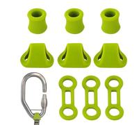 Moschettone da arrampicata Anello di posizionamento Heavy Duty Safety Gear | Anelli di Posizionamento Arrampicata Strumenti di Bloccaggio per Rappelling All'aperto Alpinismo Grotta Esplorazione Sport