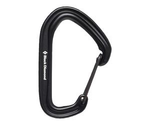 Moschettone da arrampicata Black Diamond Hotforge Nero TU