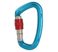 Moschettone da arrampicata, Moschettone da arrampicata professionale da 25 kN a forma di D in alluminio aeronautico con chiusura di sicurezza, strumento for arrampicata all'aperto, attrezzatura for al