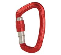 Moschettone da arrampicata professionale 25 kN a forma di D in alluminio aeronautico con chiusura sicurezza, strumento for all'aperto, attrezzatura for alpinismo(Red 1pcs)