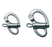 Moschettone da vela in ACCIAIO INOX AISI 316 per spinnaker (da spi fisso).