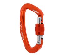 Moschettone di sicurezza per arrampicata, 25KN, con bloccaggio a vite,