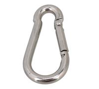 Moschettone, ganci per impieghi gravosi, 1 pz 304 316 acciaio inossidabile gancio a scatto fibbia a molla portachiavi M4 M5 M6 M7 M8 M9 M10 M11 M12 M14(M11 X 120mm,304 Stainless Steel)