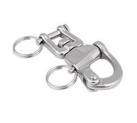 Moschettone girevole a sgancio rapido moschettone a vela per barca Spinnaker Halyard acciaio inossidabile 316(70mm)