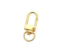 Moschettone Girevole Staccabile 10Pcs Swivel Lobster Clasp Hooks Snap Ring Dog Buckle DIY Ornament Making For Keychain Accessories Bag Belt(Color 4)
