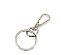 Moschettone Girevole Staccabile 5pcs 2 Type Swivel Lobster Car Key Ring Chain Keyring Keychain Clasp Clip Trigger Buckle Snap Pendant Hook(Color 2)