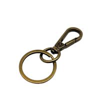 Moschettone Girevole Staccabile 5pcs 2 Type Swivel Lobster Car Key Ring Chain Keyring Keychain Clasp Clip Trigger Buckle Snap Pendant Hook(Color 7)