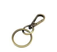 Moschettone Girevole Staccabile 5pcs 2 Type Swivel Lobster Car Key Ring Chain Keyring Keychain Clasp Clip Trigger Buckle Snap Pendant Hook(Color 3)