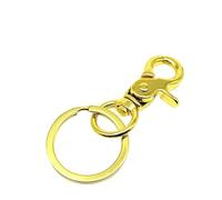 Moschettone Girevole Staccabile 5pcs 2 Type Swivel Lobster Car Key Ring Chain Keyring Keychain Clasp Clip Trigger Buckle Snap Pendant Hook(Color 12)