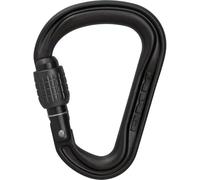 Moschettone HMS Grigio Opaco con Chiusura a Vite - Leggero 56g, Massima Sicurezza - Grigio opaco