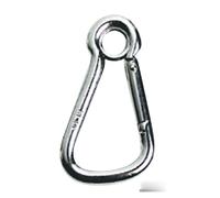 Moschettone inox grande con occhio 23 mm - 1 PZ Osculati - 09.178.12 - 0917812