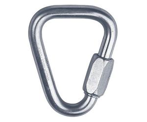 Moschettone maillon Singing Rock delta piccolo Colore: argento