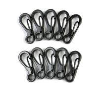 Moschettone Molla Clip Gancio Outdoor Arrampicata Viaggiando Leggero 10Pcs