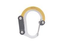 moschettone, Moschettone con gancio rotante, clip ibrida for attrezzi, resistenti senza bloccaggio for campeggio, pesca, escursionismo, viaggi, zaino(Gold)