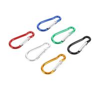 Moschettone NILS Camp NC1700 (x6) Multicolore 4,6x2,2 cm