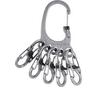 Moschettone Nite Ize BigFoot Locker KeyRack argento Argento