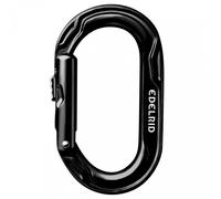 Moschettone Ovale Kiwi Slider Alluminio Leggero Compatto Chiusura Slider Keylock DPI Certificato EN 12275 EN 362