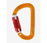PETZL, Moschettone Sm'D TWIST LOCK, Unisex, Yellow, Forma a D, Apertura 20mm