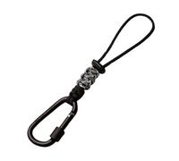 Moschettone Portachiavi Clip, Gancio Zaino ad Anello D per Lanyard, Accessorio Multifunzione per Borsa Ombrello Passeggino Escursionismo Viaggio Universale