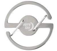 Moschettone portachiavi Nite Ize Medallion - Silver