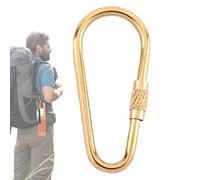 Moschettone resistente, attrezzatura da esterno ad alto portante, moschettoni per arrampicata su roccia, per campeggio all'aperto, escursionismo, amaca, guinzagli per cani, imbracatura portachiavi