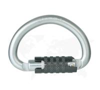 Moschettone Resistente per Uso Intenso - Clip Di Sicurezza Con Forma A D | Moschettone Da Arrampicata Con Bloccaggio,Per Il Campeggio La L'Amaca E La Protezione Degli Animali Domestici