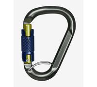 Moschettone Salewa Belay Twist Lock Karabiner grigio blu