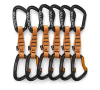 Moschettone Salewa Ortles Str/bnt Qd (x6) Noir TU