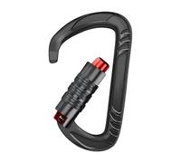 Moschettone | Strumento esterno in lega di alluminio - Moschettone di bloccaggio automatico resistente - per campeggio all'aperto amaca guinzaglio cane imbracatura portachiavi