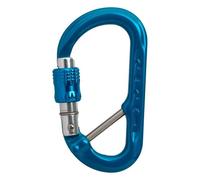 Moschettone XSRE Lock Turchese con Chiusura a Vite e Barra di Sicurezza - Treemagineers