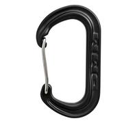 Moschettone XSRE Wire Grigio Opaco - Leggero, Resistente e Compatto, 9g, Design Ovale con Chiusura a Filo