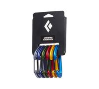 Black Diamond Lite Wire Snap Hook 6 Units Multicolor